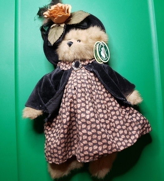 VINTAGE 2 Bearington Bears & Antique bear made by Pearl Kindermann collectors - Picture 1 of 16